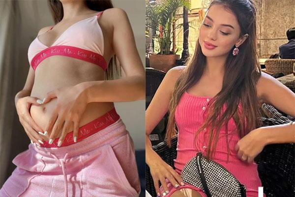 Bầu vượt mặt sắp đẻ, vợ Bùi Tiến Dũng vẫn tham việc đi làm mẫu-11