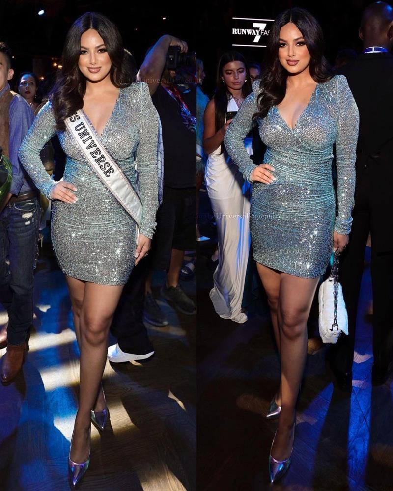 Miss Universe 2021 xuất hiện như nữ thần ở New York Fashion Week-1