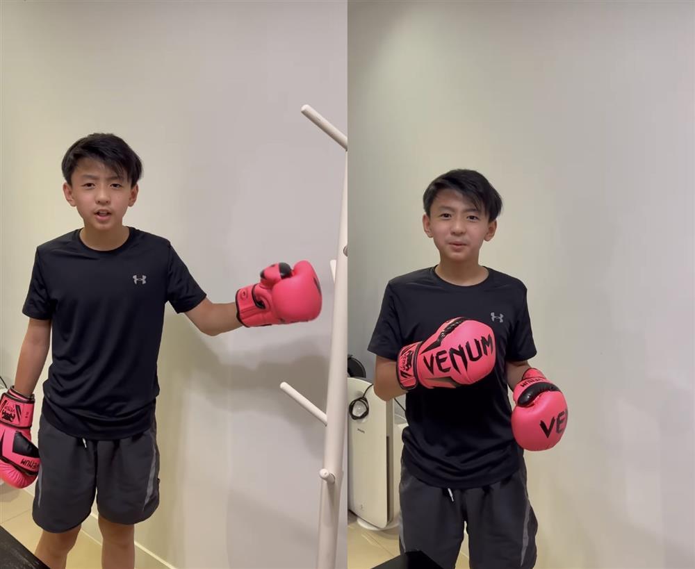 Quý tử thứ 2 của Trương Bá Chi ngày càng giống Tạ Đình Phong-1