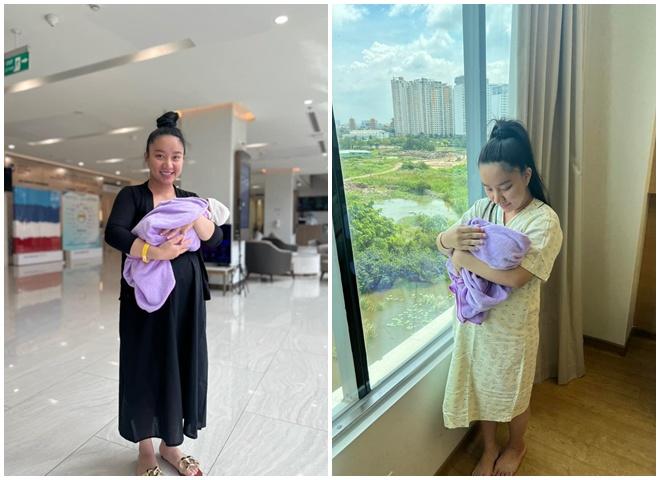 Lê Dương Bảo Lâm bế con 1 tháng tuổi nhảy nhót liền bị nhắc nhở-7