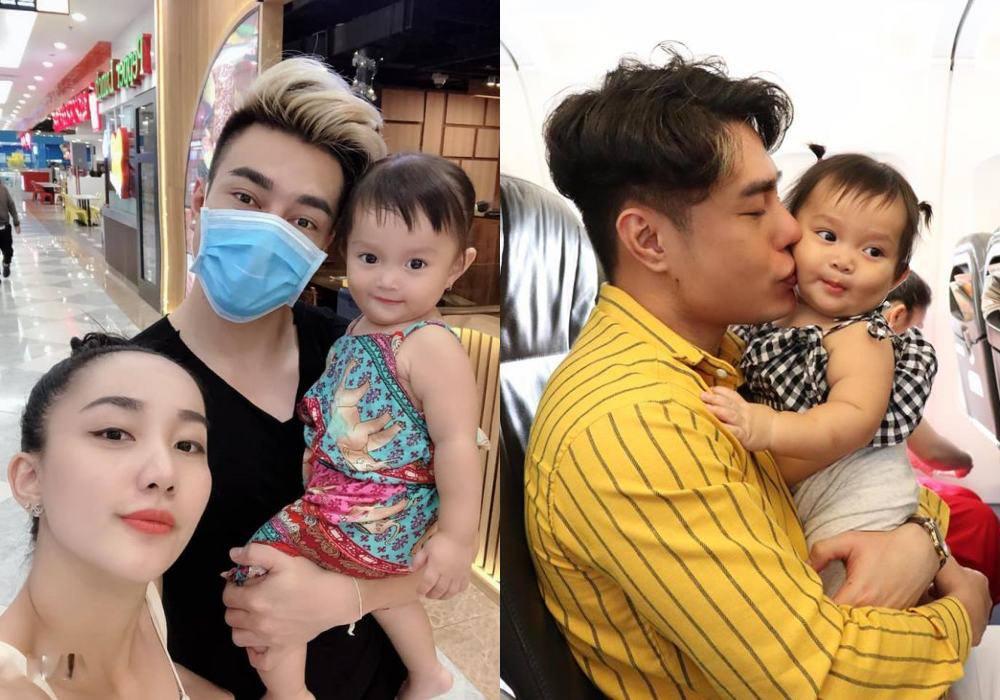 Lê Dương Bảo Lâm bế con 1 tháng tuổi nhảy nhót liền bị nhắc nhở-12