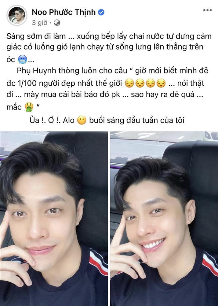 Bố mẹ phản ứng khi Noo Phước Thịnh lọt top 100 người đẹp nhất-1