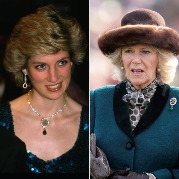 Vòng cổ của Công nương Diana bị bà Camilla sửa thành ghim cài áo-1