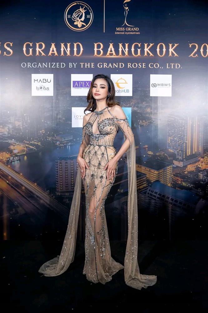 Cái kết khi Thảo Nhi Lê đụng đầm đương kim Miss Grand Thailand-3