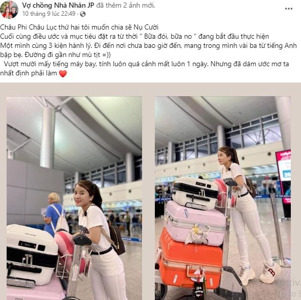 Bị mắng ké fame Quang Linh sang châu Phi, bà Nhân Vlog nói gì?-2