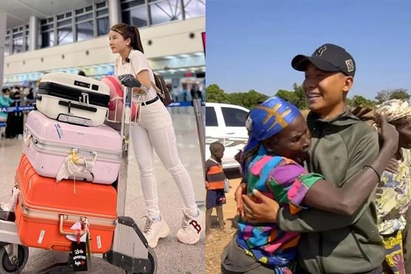 Bị mắng ké fame Quang Linh sang châu Phi, bà Nhân Vlog nói gì?-3