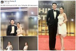 Làm BGK, Huỳnh Anh và bạn gái lên đồ lồng lộn như chụp ảnh cưới