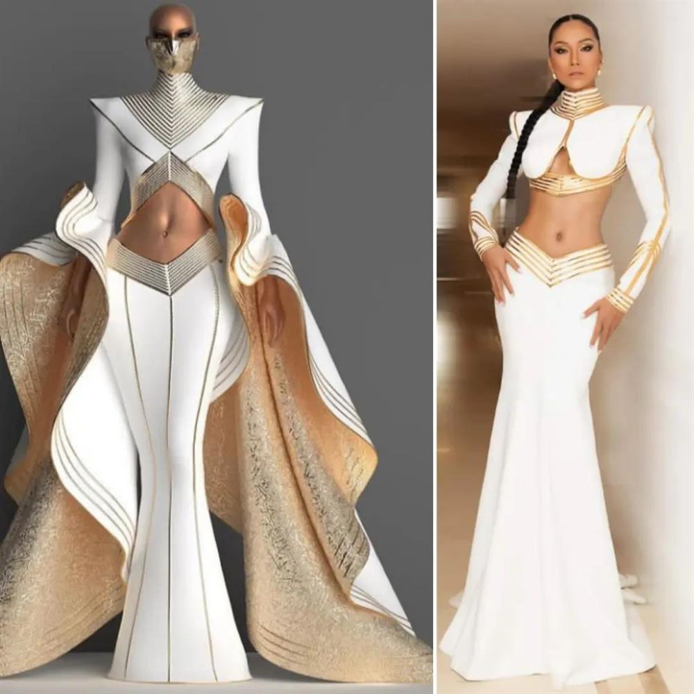 HHen Niê bị nhà thiết kế nước ngoài tố mặc váy nhái-3