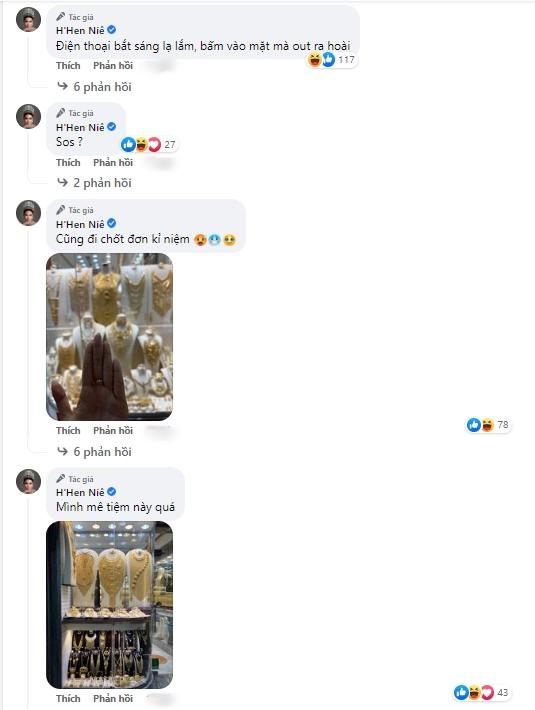 HHen Niê mặc xuề xòa đi chốt đơn mua vàng ở Dubai-4