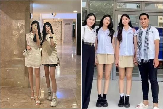 2 ái nữ nhà Quyền Linh khoe chân dài miên man chuẩn mẫu