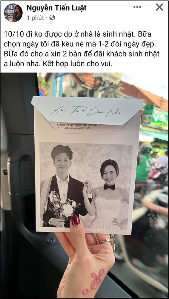Sao Việt nhận thiệp cưới Diệu Nhi: Người khó ở, người thở than-15