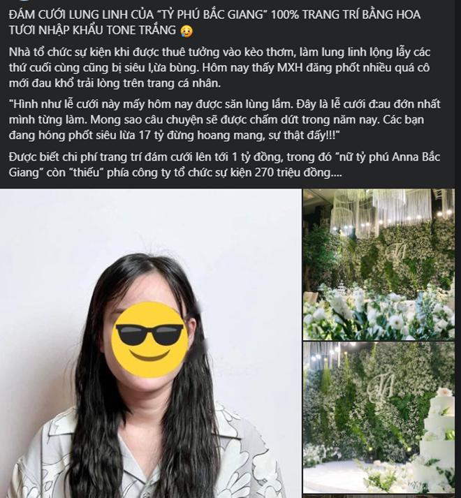 Vụ cú lừa thế kỷ: Phía hoa cưới khẳng định phốt lừa 17 tỷ là thật-4