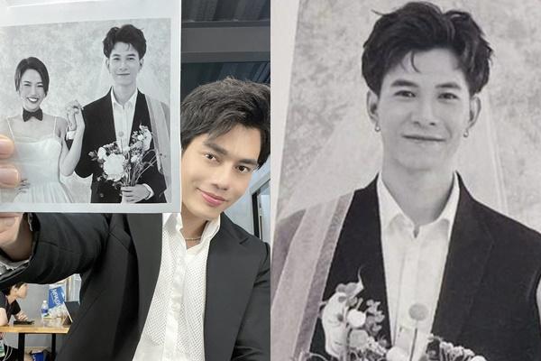 Khoe thiệp cưới Diệu Nhi, Lê Dương Bảo Lâm mặc đồ y chú rể-3