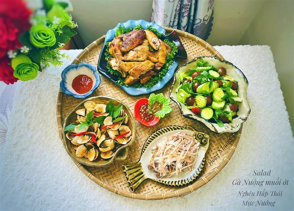 9x đảm đang với loạt mâm cơm ú ụ, 7 ngày không trùng món nào-2