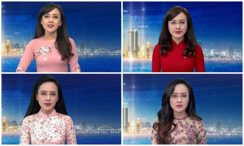 MC Hoài Anh diện áo dài thiết kế lạ, bóc trần sự thật trang phục VTV-4