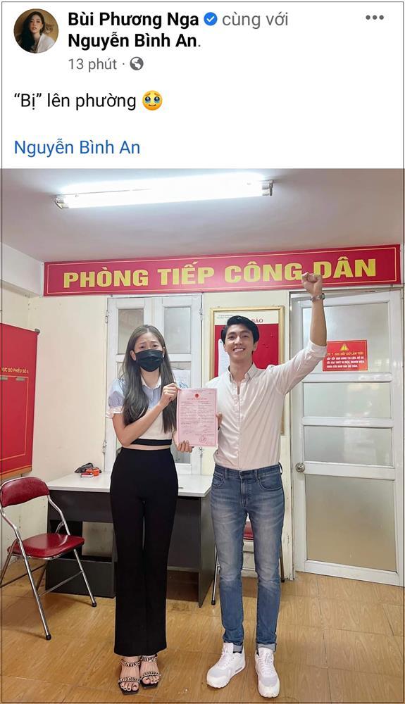 Sáng nay Bình An - Phương Nga được lên phường-2