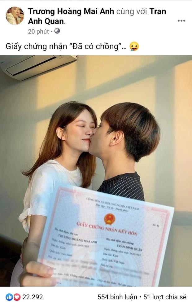 Sao Việt khoe đăng ký kết hôn: Diệu Nhi bịt kín - Phương Nga chau mày-13