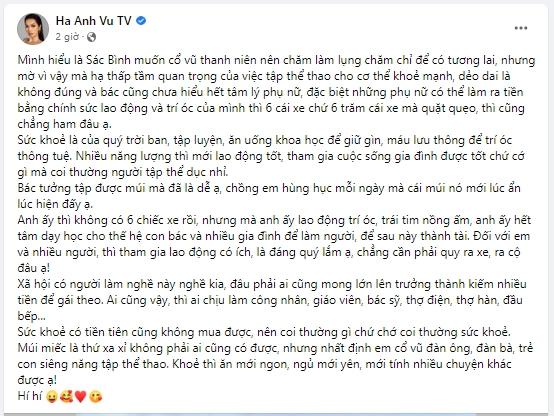 Sao Việt phản đối phụ nữ thích 6 xe hơn 6 múi của shark Bình-1