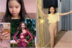 Con gái Phương Trinh Jolie 9 tuổi catwalk, hô tên như Hoa hậu