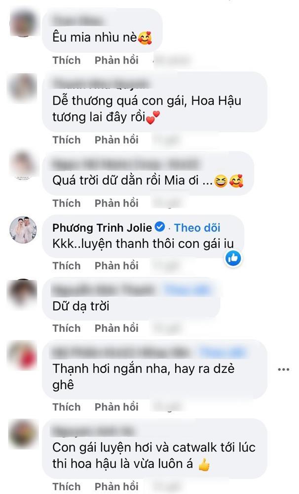 Con gái Phương Trinh Jolie 9 tuổi catwalk, hô tên như Hoa hậu-6