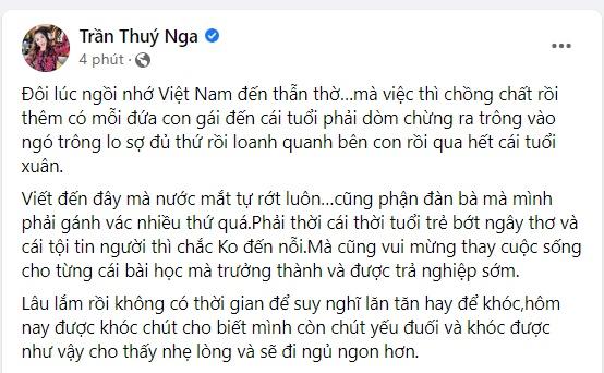 Thúy Nga nước mắt tuôn rơi khi nhìn lại cuộc đời-2