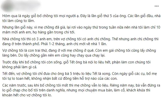 Em chồng đập tan 10 mâm cỗ vì bị chị dâu đổ oan ăn chặn tiền giỗ-1