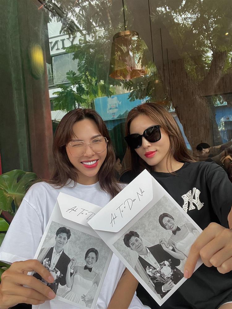 Kỳ Duyên - Minh Triệu khoe thiệp cưới Diệu Nhi, netizen chờ ngược-1