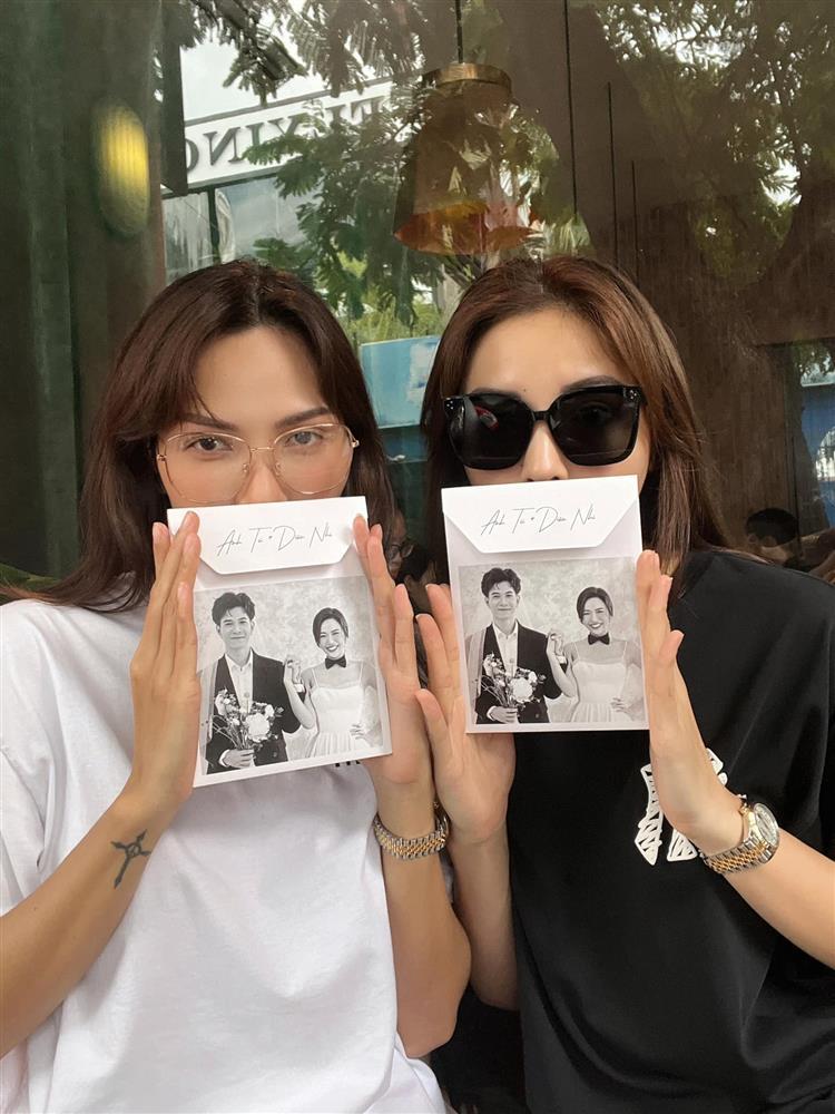 Kỳ Duyên - Minh Triệu khoe thiệp cưới Diệu Nhi, netizen chờ ngược-2