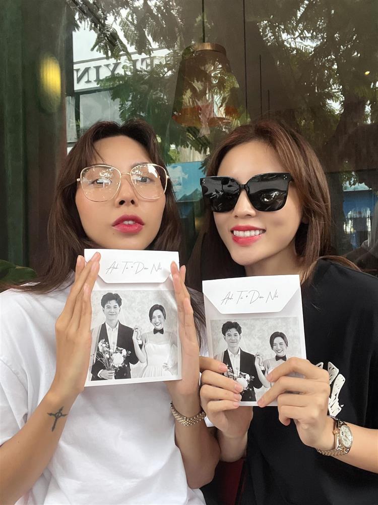 Kỳ Duyên - Minh Triệu khoe thiệp cưới Diệu Nhi, netizen chờ ngược-3