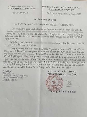 Công an Phan Thiết làm việc với nhân vật Tina Duong-2