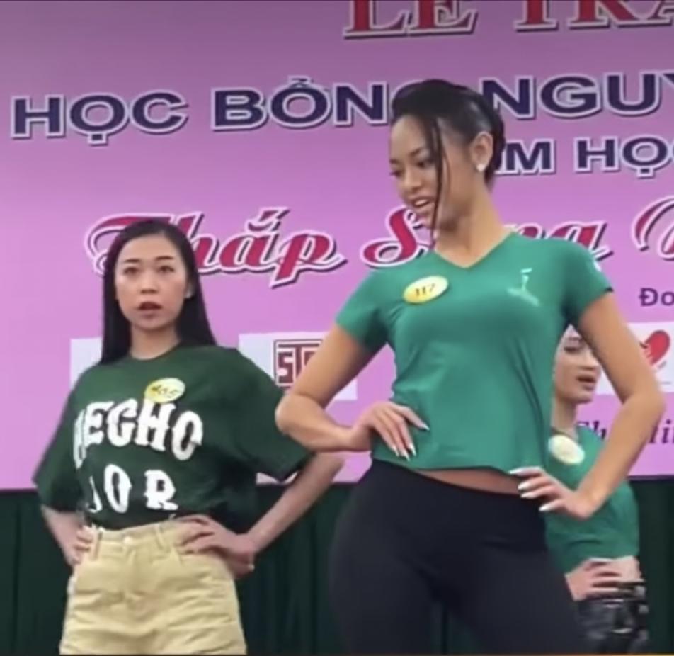 Mai Ngô ghi điểm với hành động dành cho đối thủ tại Miss Grand VN-3