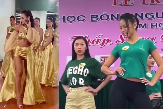 Mai Ngô ghi điểm với hành động dành cho đối thủ tại Miss Grand VN