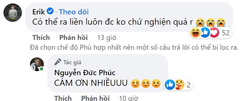 Đức Phúc ra nhạc buồn tỉnh ngủ, Erik tưởng bài hát học tiếng Anh-7