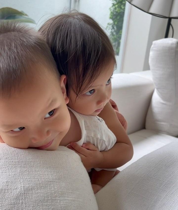 Hồ Ngọc Hà lo lắng khi 2 con chạy đua với những cơn ho-4