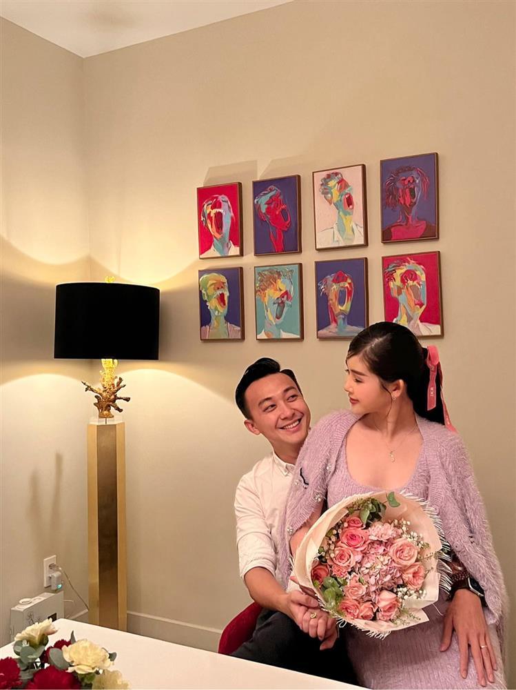 Lê Âu Ngân Anh khoe ảnh tình tứ, chồng sắp cưới có lời dặn dò-2