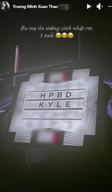 Bạn thân tiết lộ tiệc tròn 1 tuổi con trai Phan Thành-3