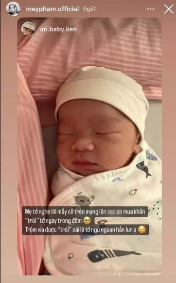 MC VTV và chồng triệu phú làm đầy tháng chuẩn rich kid cho quý tử-2