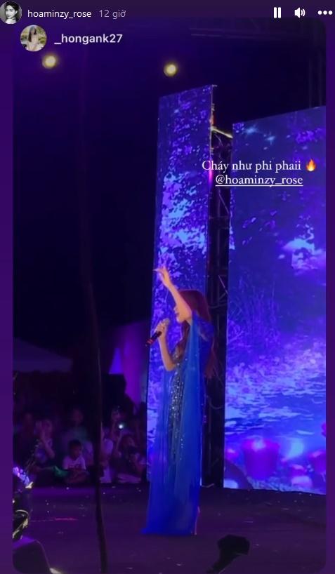 Hòa Minzy đi hát mà lên đồ lồng lộn như thi Hoa hậu-5