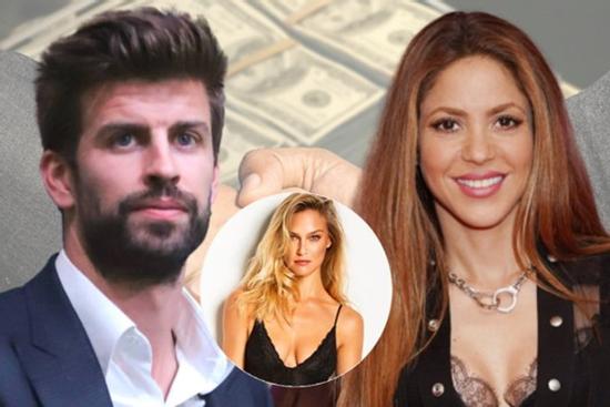 Pique bị đồn ngoại tình với siêu mẫu Bar Refaeli năm 2012