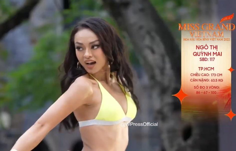 Mai Ngô trượt top 10 áo tắm, khán giả phản ứng Miss Grand Vietnam-1