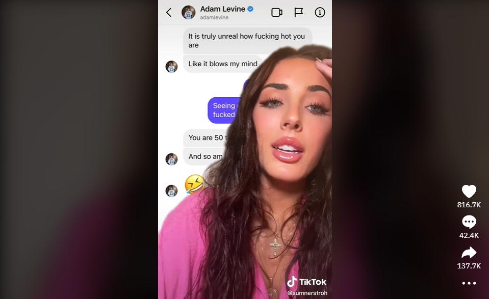 SỐC: Adam Levine lừa dối vợ bầu, đặt tên con theo tên người tình-1