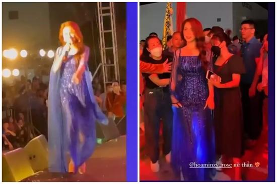 Hòa Minzy đi hát mà lên đồ lồng lộn như thi Hoa hậu