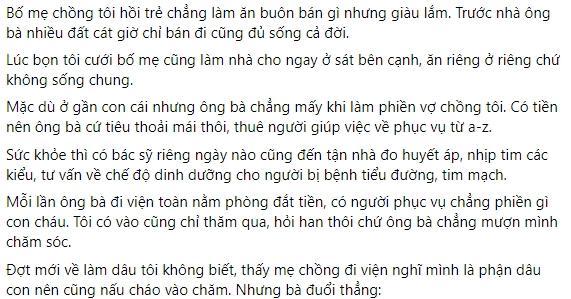 Bố mẹ chồng chưa mất, con dâu soi mói tài sản ông bà để lại-1