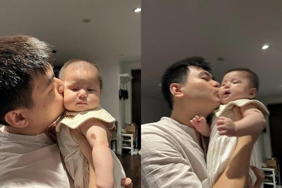 Salim ghi lại 'nụ hôn bất ổn' của chồng thiếu gia và con gái