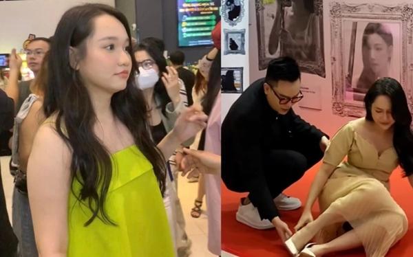 Nữ chính phim doanh thu 180 tỷ liên tục té ngã trên thảm đỏ, lý do là gì?-1