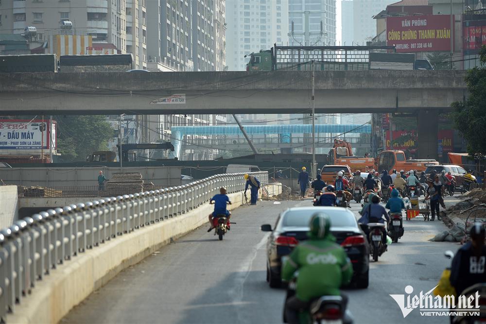 Hầm chui Lê Văn Lương - Tố Hữu 700 tỷ đồng chuẩn bị thông xe-11