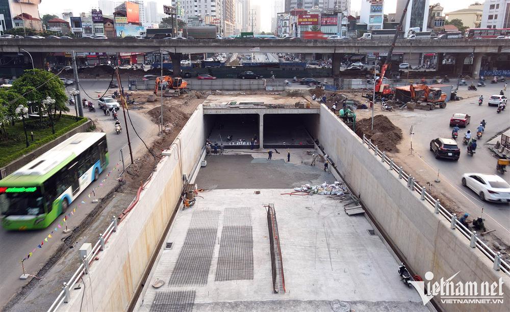 Hầm chui Lê Văn Lương - Tố Hữu 700 tỷ đồng chuẩn bị thông xe-12