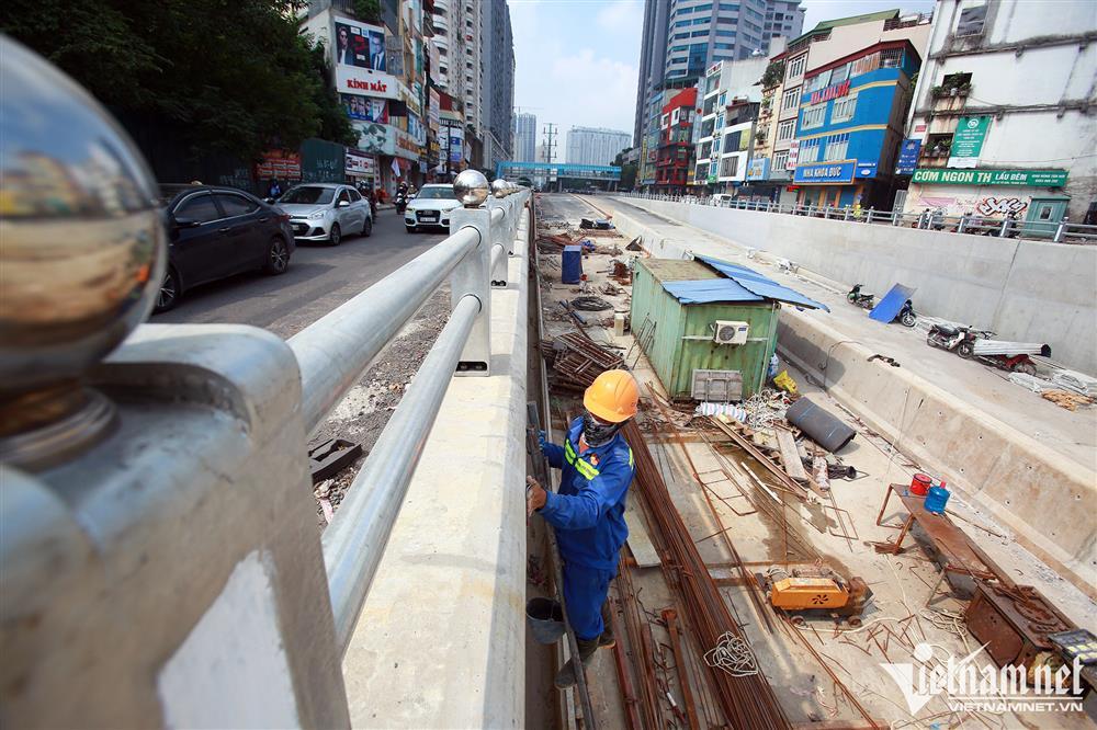 Hầm chui Lê Văn Lương - Tố Hữu 700 tỷ đồng chuẩn bị thông xe-8