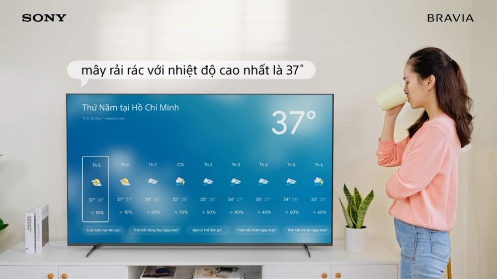 Sony BRAVIA 2022 từ X80K có thể điều khiển không cần remote-2