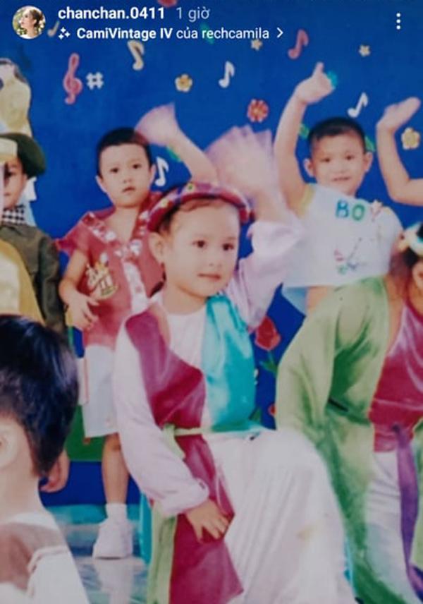 Hot girl Xoài Non khoe ảnh hiếm ngày bé, đẹp chuẩn từ trứng nước-2